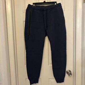 SOLD Nike Pants Mens Size Large Navy Sportswear Tech Fleece Jogger Sweats